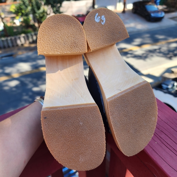 Swedish Hasbeens preppy slip clogs size 36 - Picture 4 of 9